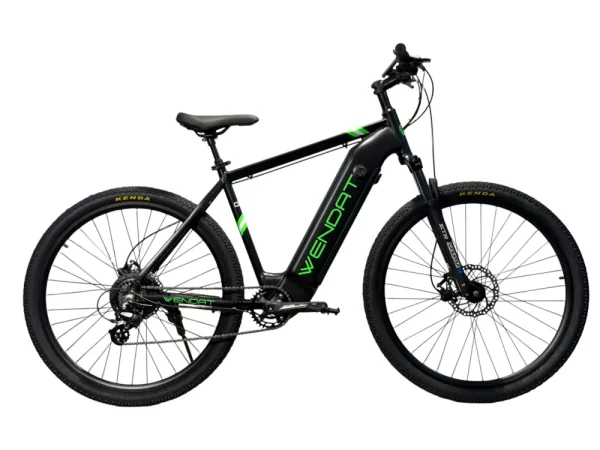 Електровелосипед MTB 29” зі знімним акумулятором у рамі зелений